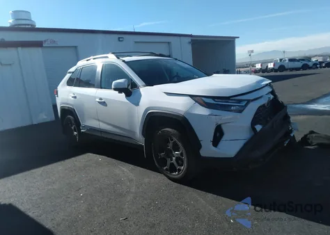 2023 Toyota Rav4 Hybrid Woodland Edition из США, поврежденный, VIN 2T3UWRFV4PW166373